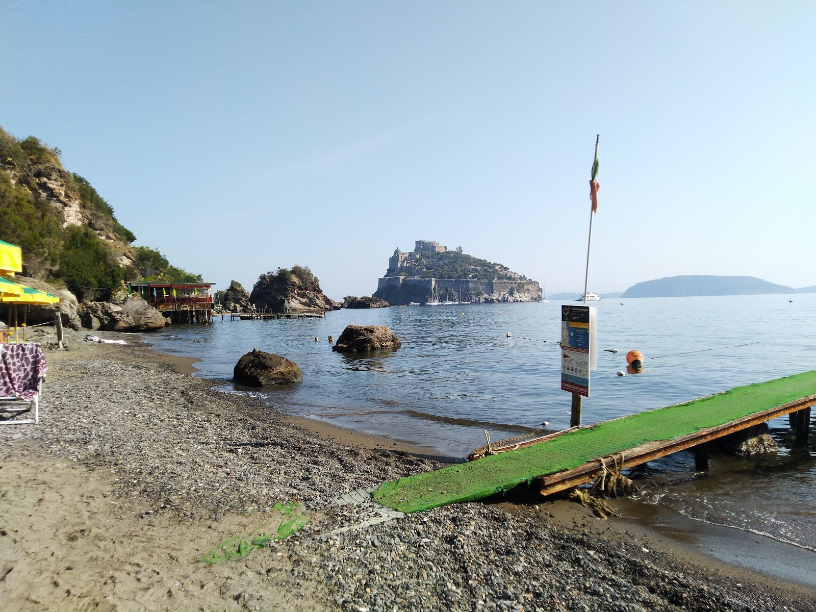 Foto af Spiaggia di Cartaromana med høj niveau af renlighed