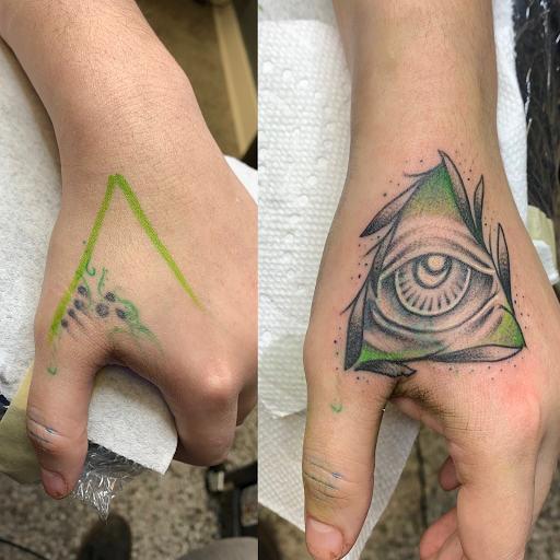 Explore family forearm tattoo ideas, creative tattoo ideas in Sanford, available at Luv Ink