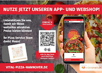 Menu du Pizza Service Hannover Vital à Hanover