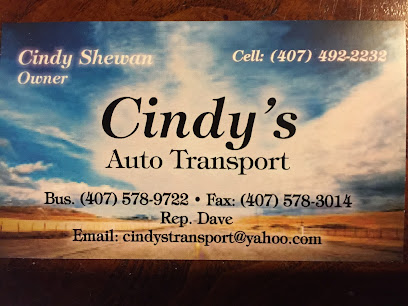 CINDY'S AUTO TRANSPORT