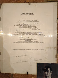 Menu du Ca Rossa à Crevalcore