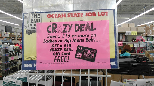 Discount Store «Ocean State Job Lot», reviews and photos, 100 Providence Hwy, Dedham, MA 02026, USA