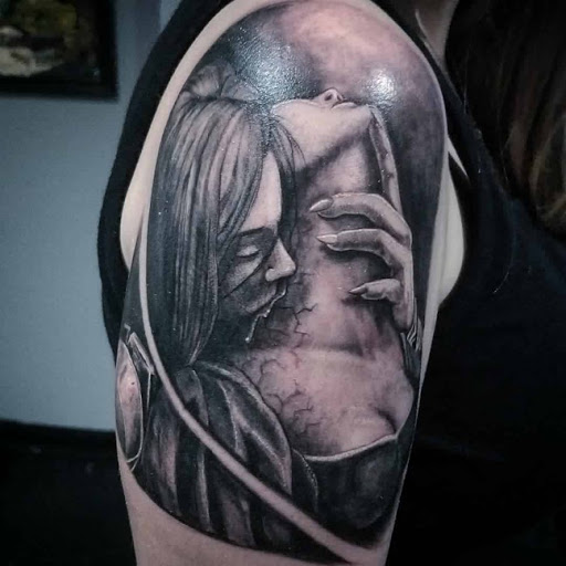 Explore self tattoo ideas, creative tattoo ideas in Kenosha, available at Kenosha Tattoo Company