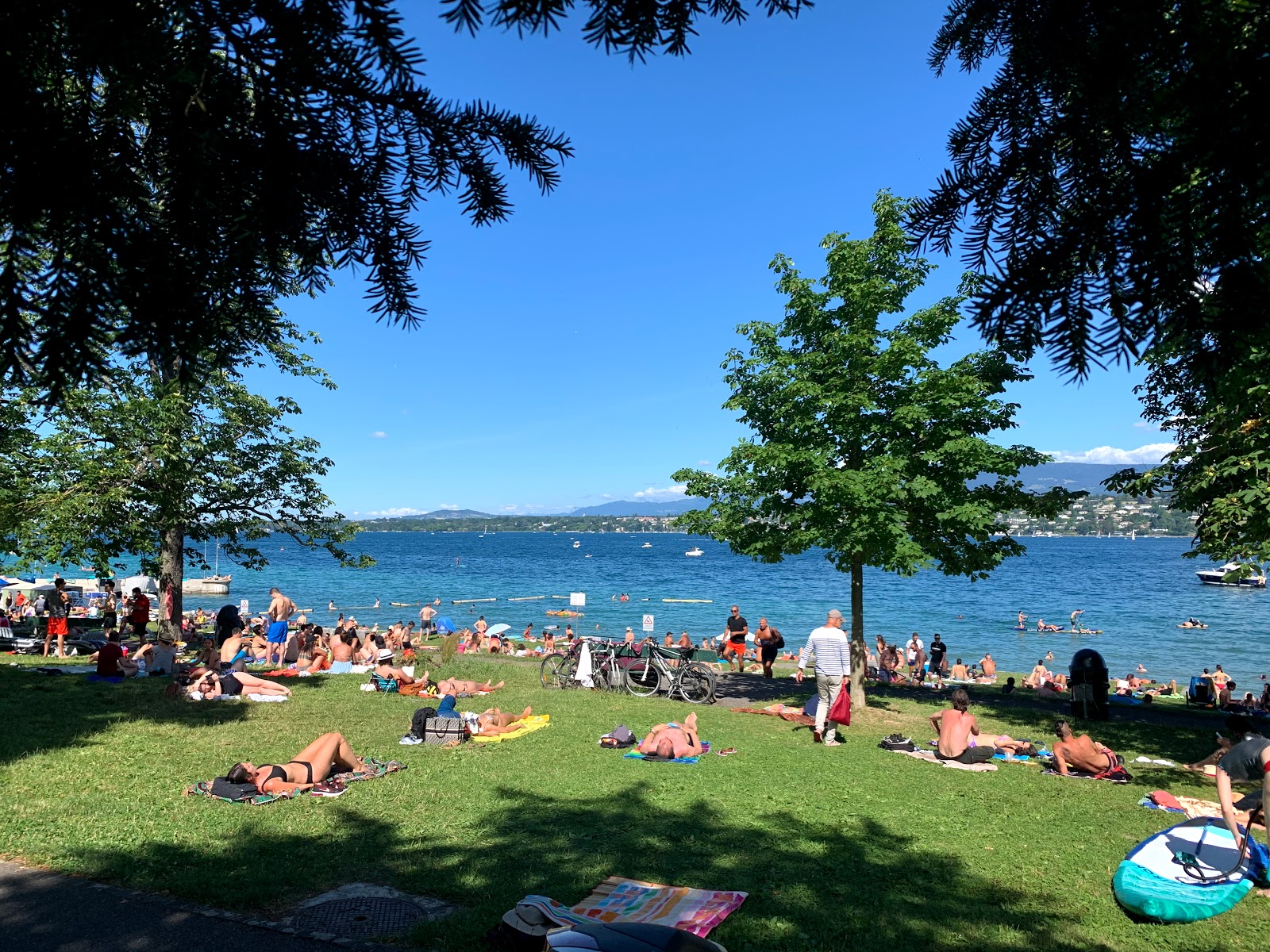 Foto di Plage du Reposoir con una costa dritta