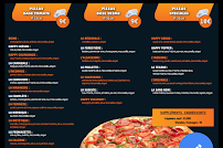 Menu / carte de Happy Pizz' à Lillers