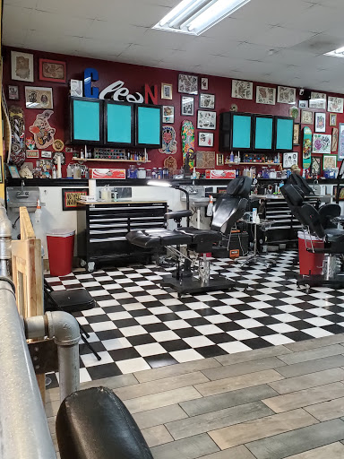 Explore lion family tattoo ideas, creative tattoo ideas in Las Vegas, available at Cleen Rock Ones Golden Skull Tattoo