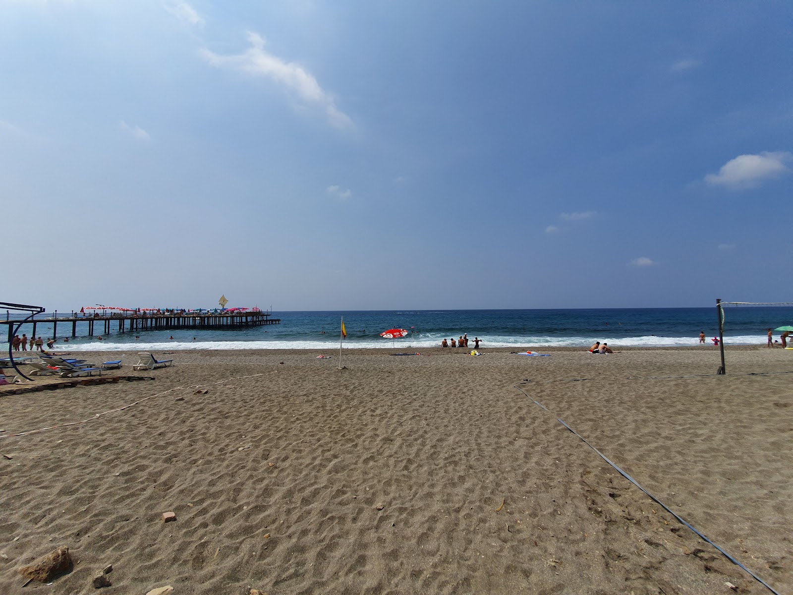 Photo de Mahmutlar beach - endroit populaire parmi les connaisseurs de la détente