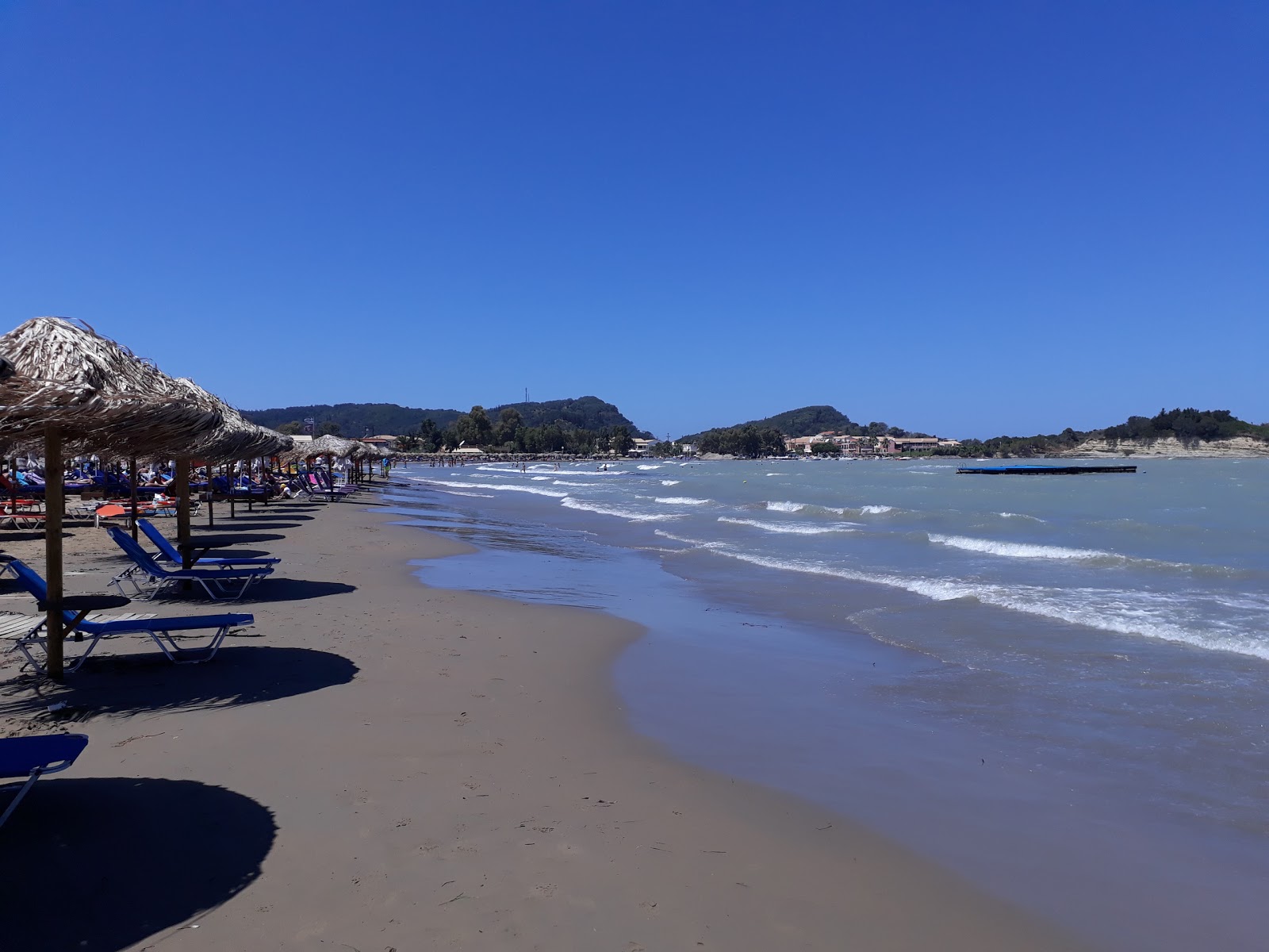 Fotografie cu Plaja Sidari zonă de stațiune de pe plajă