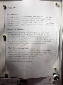 Menu / carte de Restaurant Larcen la suite à Agde