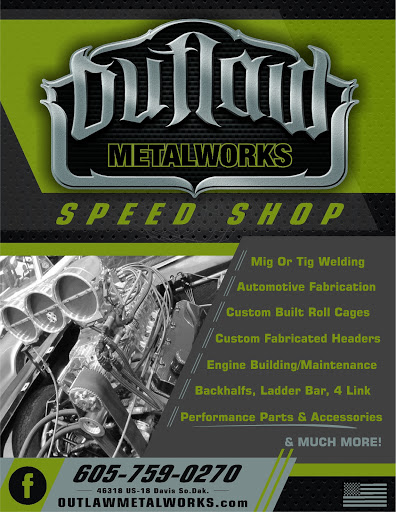 Outlaw Metalworks in Davis, South Dakota