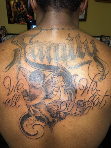 Explore kanye tattoos ideas, creative tattoo ideas in Savannah, available at Tatlyfe Studios