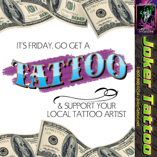 Tattoo and Piercing Shop «Joker Tattoo Supplies», reviews and photos, 650 S Bridge St, Visalia, CA 93277, USA