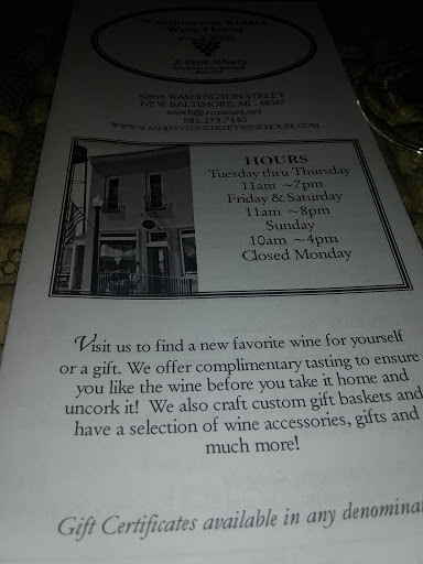 Wine Store «Washington Street Wine House», reviews and photos, 50969 Washington St, New Baltimore, MI 48047, USA