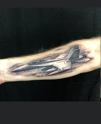 Explore dopamine tattoo ideas, creative tattoo ideas in Sunbury, available at Absinthe Tattoo