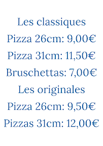 Del'pizza à Hinges carte