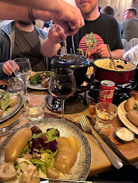 Raclette du Restaurant La Fondue en Folie à Huez - n°1