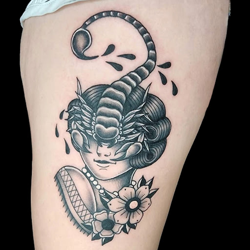 Explore nepali tattoo ideas, creative tattoo ideas in Dubuque, available at The Crows Nest
