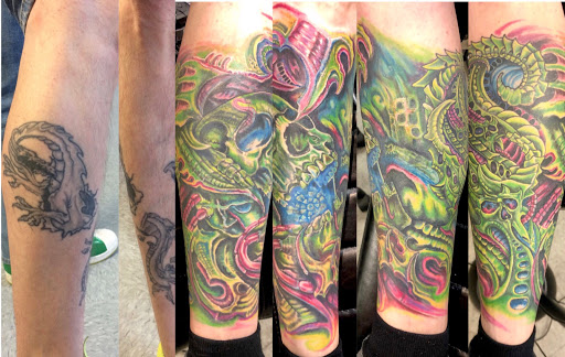 Explore germanic tattoo ideas, creative tattoo ideas in Goshen, available at Lady Luck Studio