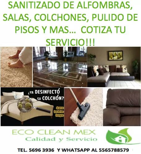 Eco Limpieza de Alfombras, Salas, Colchones y Tapetes