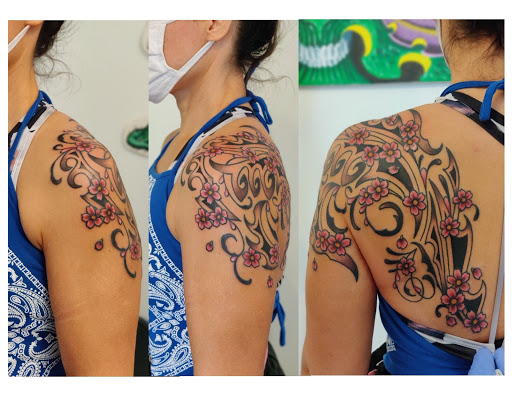 Explore 3 name tattoo ideas for guys, creative tattoo ideas in Hebron, available at Explosive Ink Tattoo