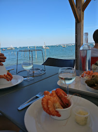 Plats et boissons du Restaurant de fruits de mer Chez Guillaume Degustation d'huitres à Lège-Cap-Ferret - n°13