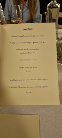 Ristorante il Faro à Vimercate menu