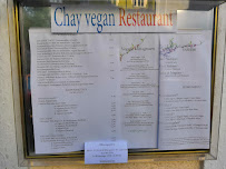 Chay Vegan à Munich menu