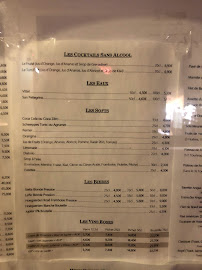 Restaurant La Petite Charlotte à Le Touquet-Paris-Plage menu