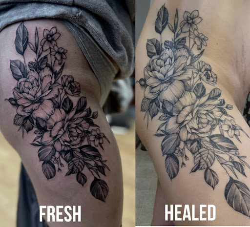 Explore cover up hand tattoo ideas, creative tattoo ideas in Menomonie, available at Blue Dragon Tattoo