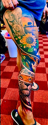 Explore mushroom tattoo ideas, creative tattoo ideas in Phoenix, available at Mannys Tattoo Shop