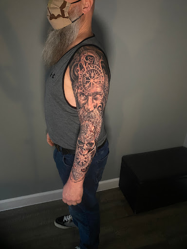 Explore noah's ark tattoo ideas, creative tattoo ideas in Seattle, available at Art Never Dies Tattoo and Gallery