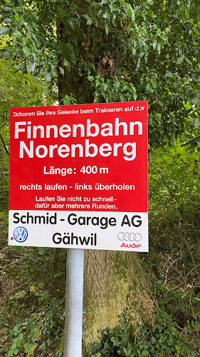 Finnenbahn mit Fitnessparcours im Norenbergwald