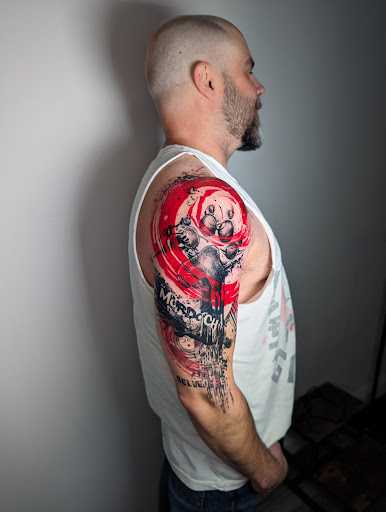 Explore bible tattoo ideas, creative tattoo ideas in Culver City, available at Art Collector Tattoo