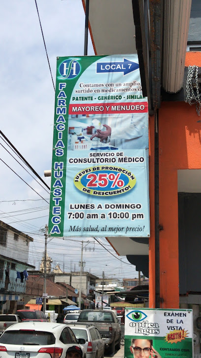 Farmacias Huasteca Francisco I. Madero 144d, Zona Centro, 79000 Cd Valles, S.L.P. Mexico