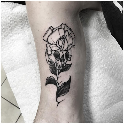 Explore cowboy up tattoo ideas, creative tattoo ideas in Scranton, available at Art Rage Tattoo Studio