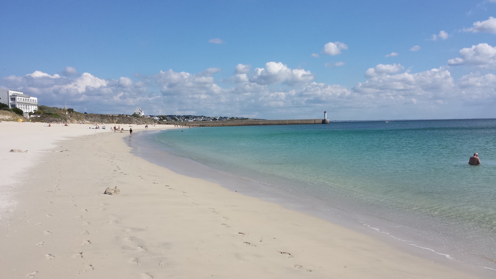Foto von La grande plage mit geräumige bucht