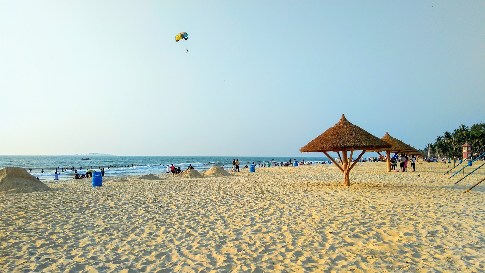 Malpe Beach 🏖️ Karnataka, India detailed features, map, photos