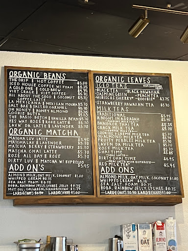 Menu as of 2-16-21