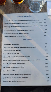 Restaurant français Le Golfe Plage à Six-Fours-les-Plages (le menu)