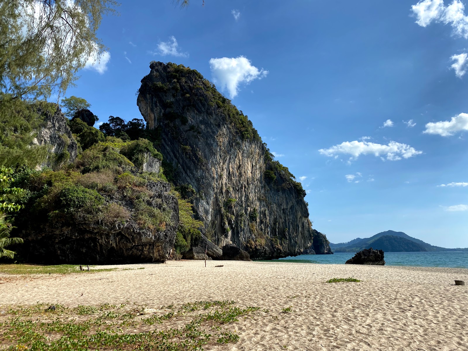 Yao Beach的照片 带有宽敞的海岸线