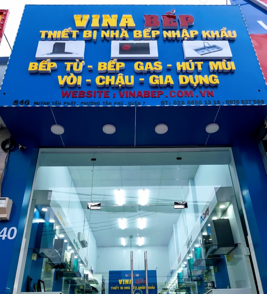 Vina Bếp - Thiết Bị Nhà Bếp (Bếp Điện - Bếp Từ, Bếp Ga, Máy hút mùi, Máy Lọc Nước, Máy Rửa Chén, Sen Vòi Chậu,...)