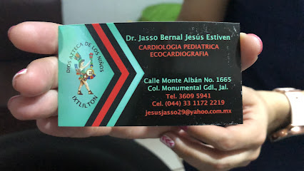 Dr. Jesus Estiven Jasso Bernal, Cardiólogo pediátrico
