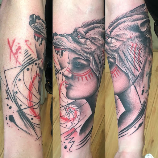 Explore carolina panthers tattoo ideas, creative tattoo ideas in Dallas, available at Change of Tides Tattoo