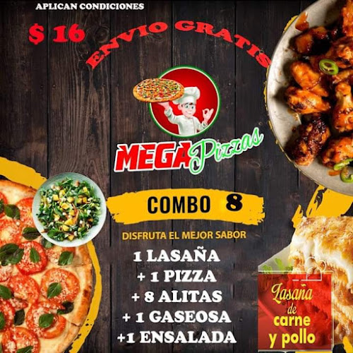 MEGA PIZZAS GIGANTES - Pizzeria