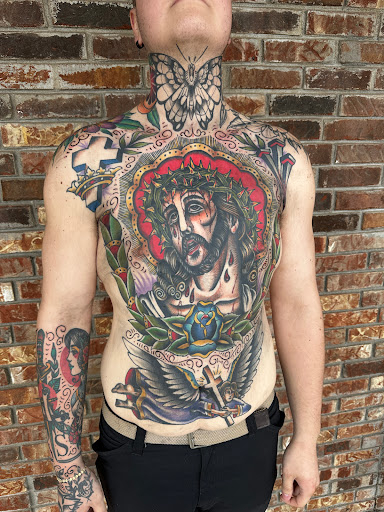 Explore uicideboy tattoo ideas, creative tattoo ideas in Talbott, available at Alpha Tattoo co.