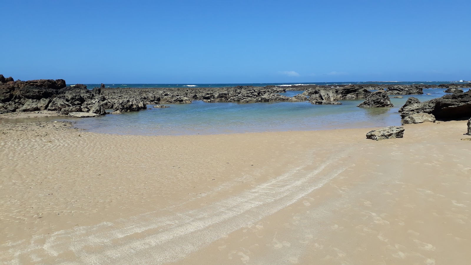 Fotografija Praia do Mirante z ravna obala
