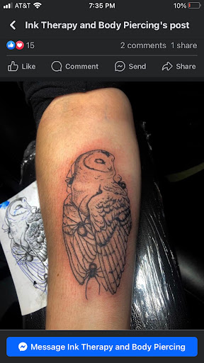 Explore finger tattoos ideas, creative tattoo ideas in Bowling Green, available at Ink Therapy and Body Piercing