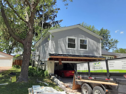 Roofing Contractor «New Edge Improvement Roofing Companies Chicago», reviews and photos, 7151 W Belmont Ave, Chicago, IL 60634, USA