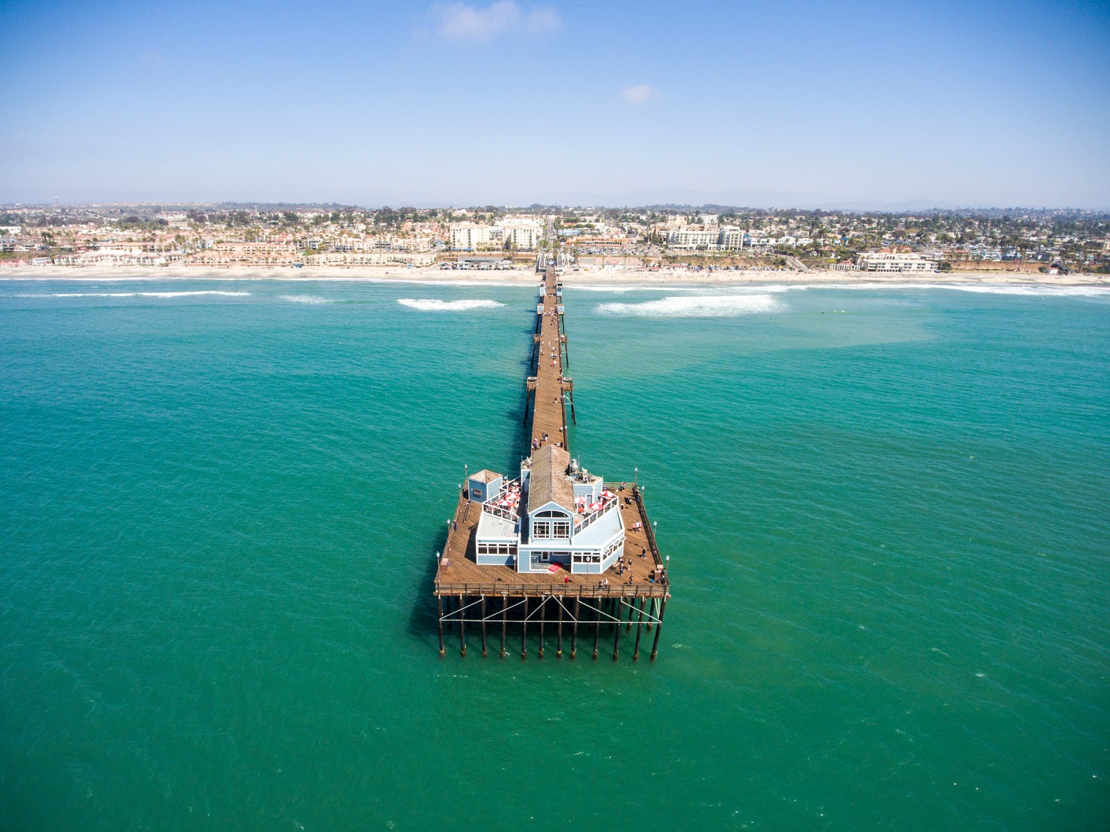 Foto von Oceanside City beach - beliebter Ort unter Entspannungskennern