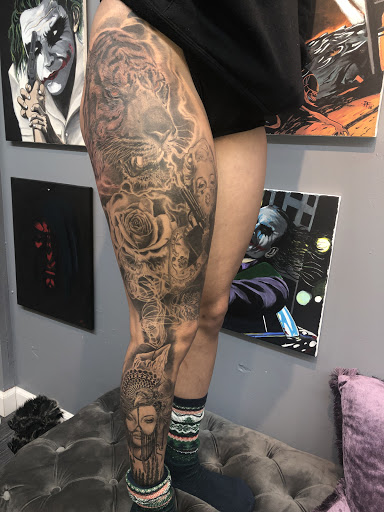 Explore siren tattoo ideas, creative tattoo ideas in Patchogue, available at Royalty Ink Body Art & Gallery